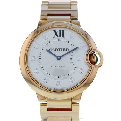 Cartier Ballon Bleu 36 WE902026 Silver Dial 36