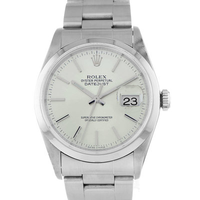 Rolex Datejust 36 16200 Silver Dial 36