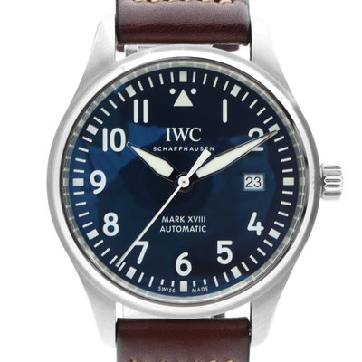 IWC Pilot Mark XVIII Petite Prince IW327010 Blue Dial 40