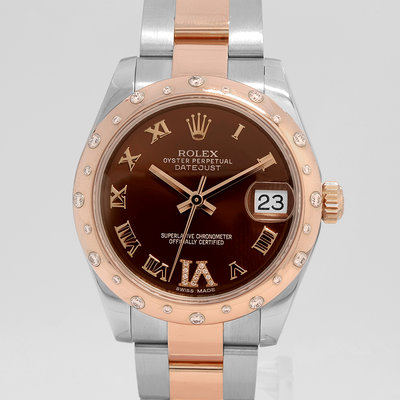 Rolex Datejust 178341 Brown chocolate Dial 31