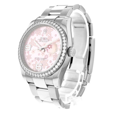 Rolex DateJust 116244 Pink Dial 36