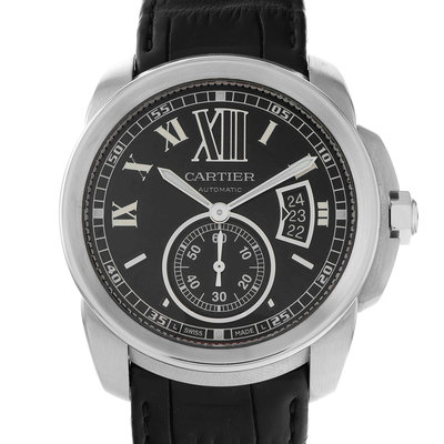 Cartier Calibre de Cartier W7100014 3299 Black Dial 42