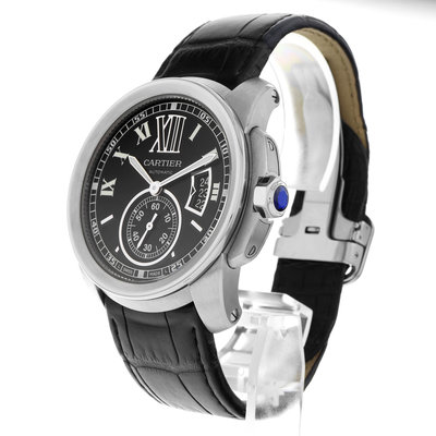 Cartier Calibre de Cartier W7100014 3299 Black Dial 42