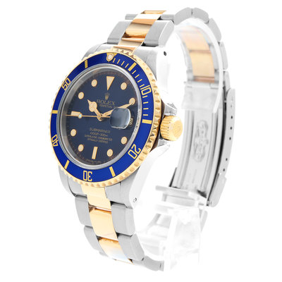 Rolex Submariner 16803 Blue Dial 40