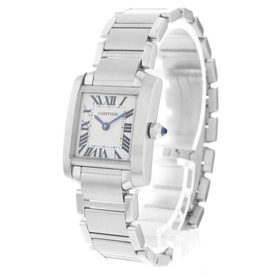 Cartier Tank Francaise W51008Q3 Silver Dial 20