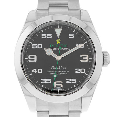 Rolex Air King 116900 Black Dial 40