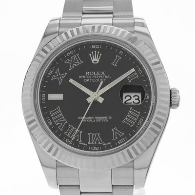Rolex Datejust II 116334 Black Dial 41