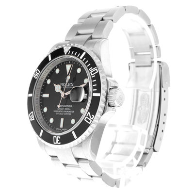 Rolex Submariner Date 16610 Black Dial 40