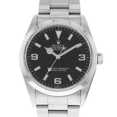 Rolex Explorer 14270 Black Dial 36