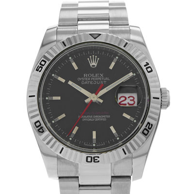 Rolex Turn-o-graph 116264 Black Dial 36