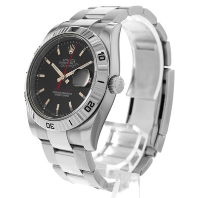 Rolex Turn-o-graph 116264 Black Dial 36