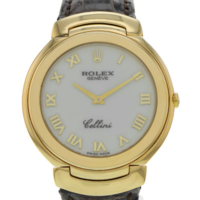 Rolex Cellini 6623 White Dial 37