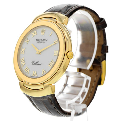 Rolex Cellini 6623 White Dial 37