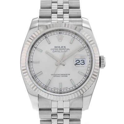 Rolex Datejust 36 116234 Silver Dial 36