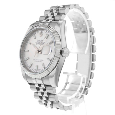 Rolex Datejust 36 116234 Silver Dial 36