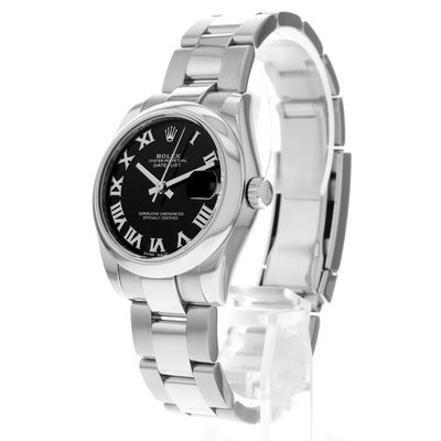 Rolex Datejust 31 178240 Black Dial 31
