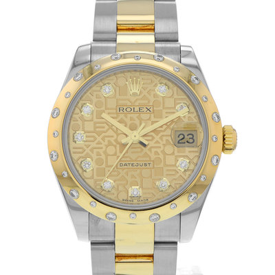 Rolex Datejust 31mm 178343 Yellow Dial 31