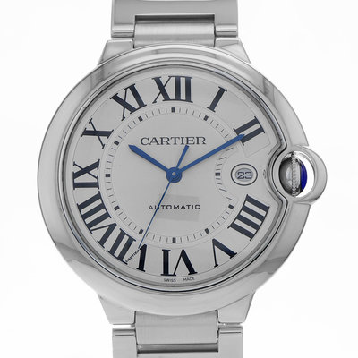 Cartier Ballon Bleu 42mm W69012Z4 3765 Silver Dial 42