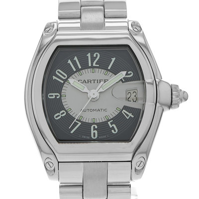 Cartier Roadster W62041V3 Black Dial 38