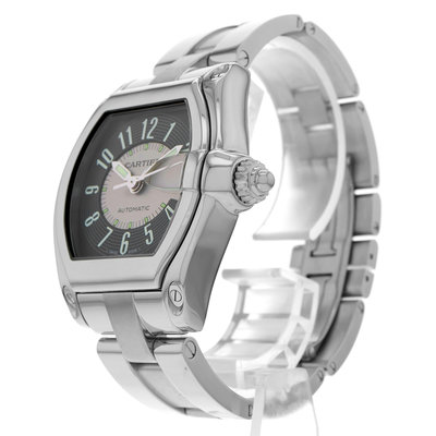 Cartier Roadster W62041V3 Black Dial 38