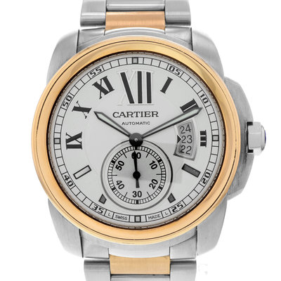 Cartier Calibre de Cartier W7100036 3389 Silver Dial 42
