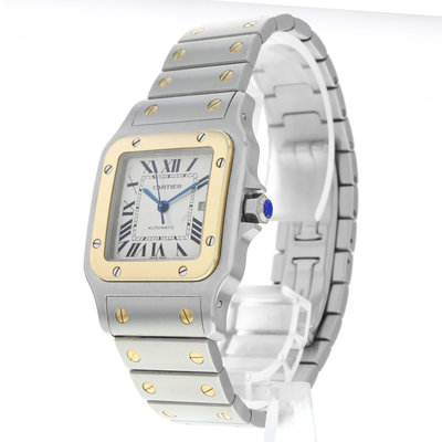Cartier Santos Galbee 2319 Silver Dial 29