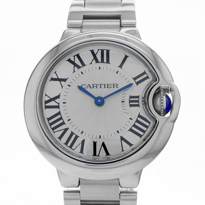 Cartier Ballon Bleu 33 W6920071 Silver Dial 33