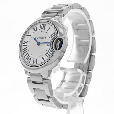 Cartier Ballon Bleu 33 W6920071 Silver Dial 33