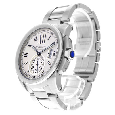 Cartier Calibre de Cartier W7100015 3389 Silver Dial 42