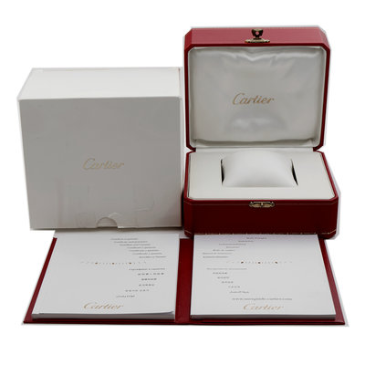 Cartier Santos WGSA0019 2792 White Dial 39