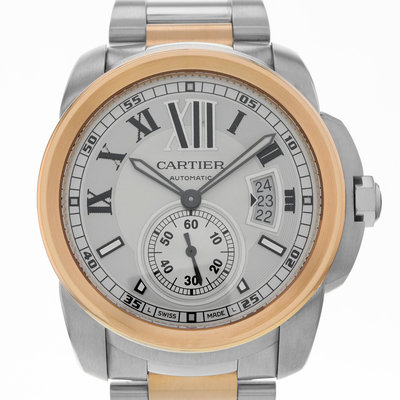 Cartier Calibre de Cartier W7100036 3389 Silver Dial 42