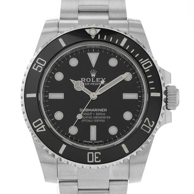Rolex Submariner (No Date)  114060 Black Dial 40