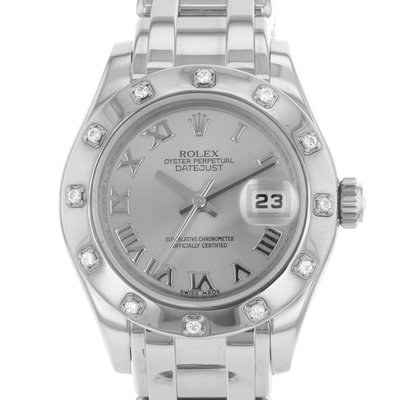 Rolex Lady-Datejust Pearlmaster 80319 Grey Dial 29