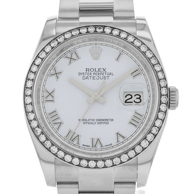Rolex Datejust 36mm 116200 White Dial 36