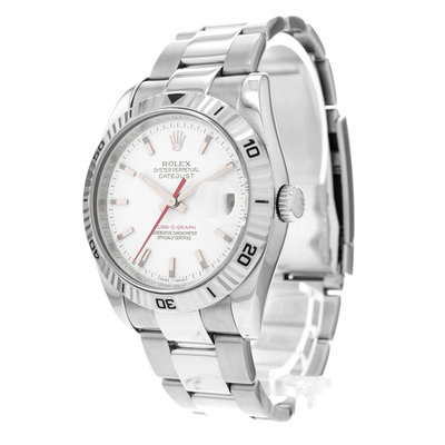 Rolex Turn-O-graph 116264 White Dial 36