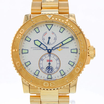 Ulysse Nardin Maxi Marine Diver 266-33 White Dial 42