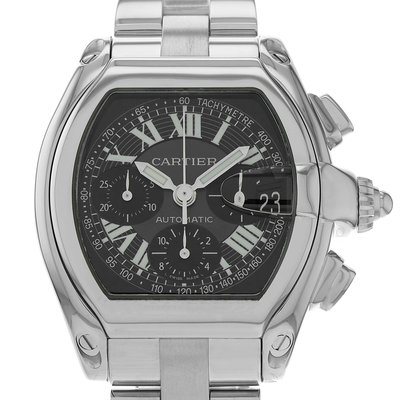 Cartier Roadster W62020X6 2618  Black Dial 49