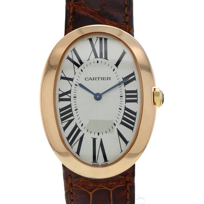 Cartier  Baignoire W8000002 3033 Silver Dial 44