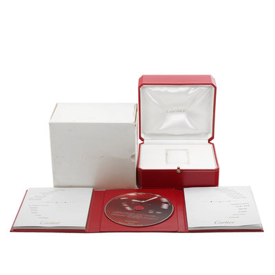 Cartier  Baignoire W8000002 3033 Silver Dial 44