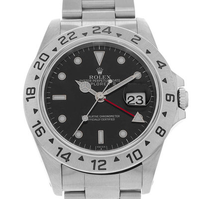 Rolex Explorer II 16570 Black Dial 40