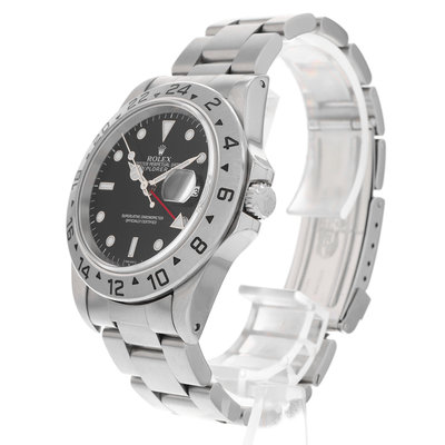 Rolex Explorer II 16570 Black Dial 40
