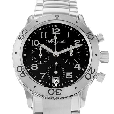 Breguet Type XX-XXI-XXII 3820 ST H2 SW9 Black Dial 39
