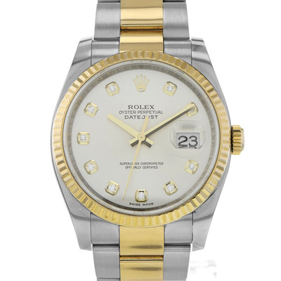 Rolex Datejust 36mm 116233 Silver Dial 36