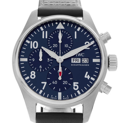 IWC Pilot Chronograph IW388101 Blue Dial 41