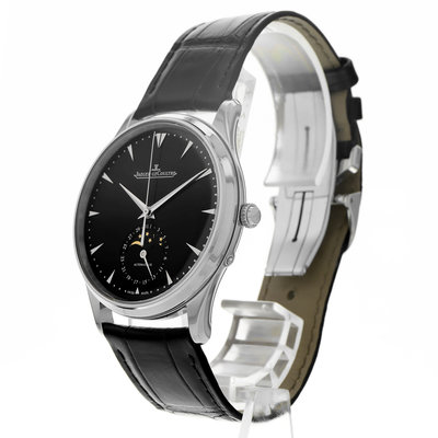 Jaeger-LeCoultre Master Ultra Thin Moon 176.8.64.5 Black Dial 39