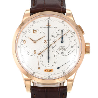 Jaeger-LeCoultre Duometre Q6012420 600.2.28.s Silver Dial 42