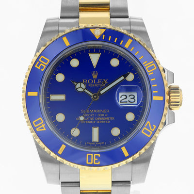 Rolex Submariner Date 116613 Blue Dial 40