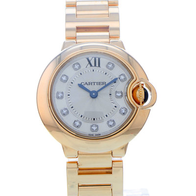 Cartier Ballon Bleu 28mm WE902025 3007 Silver Dial 28