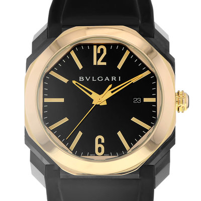Bulgari Octo BGOP41SG Black Dial 41