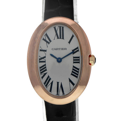 Cartier Baignoire W8000007 3064 Silver Dial 31